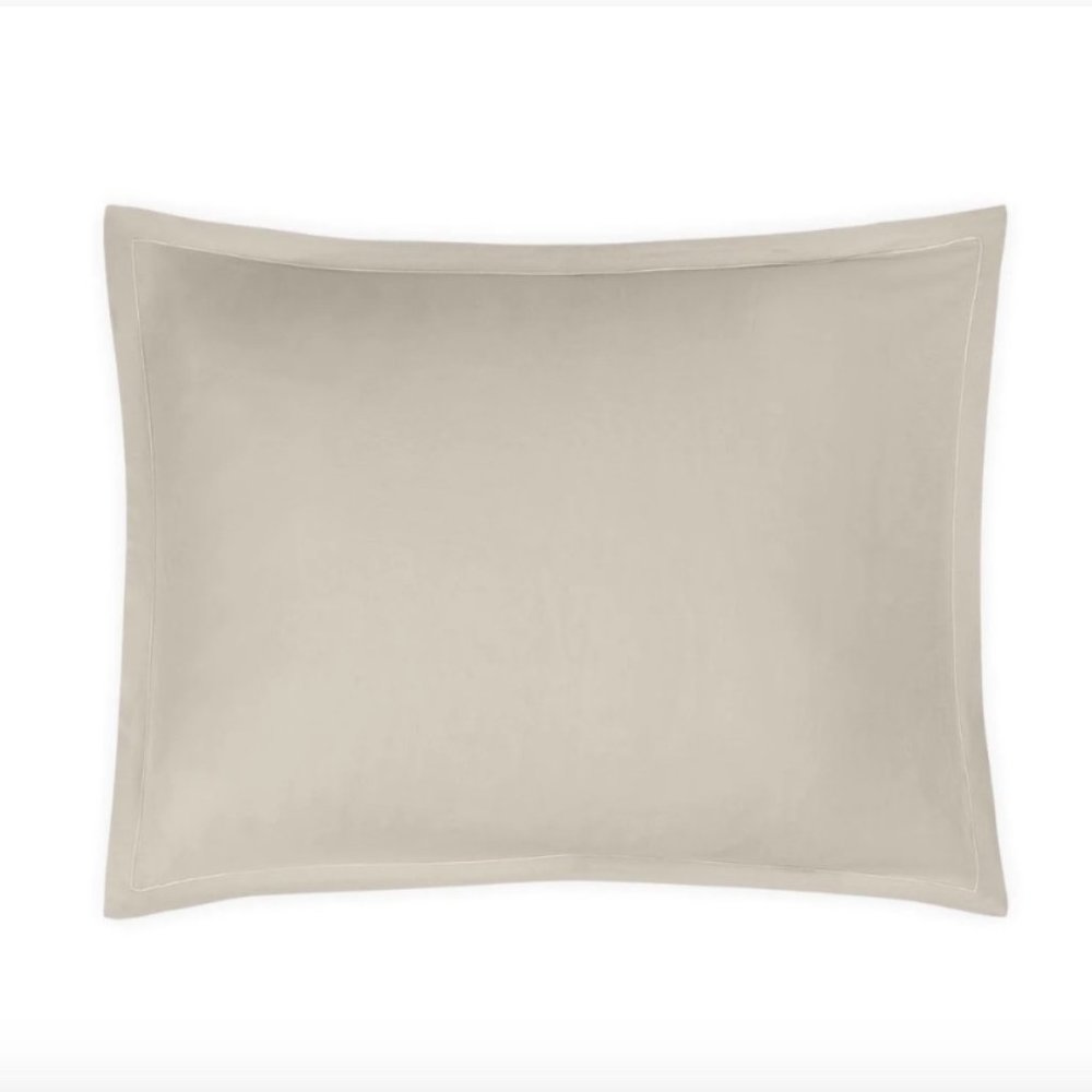 Matouk Porto Standard Linen Oat Sham